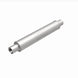 MagnaFlow Mag SS muffler with 22x4x4 inch dimensions and 2.5 inch center inlet, shown in a close-up view.