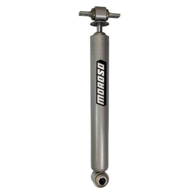 Moroso 82-04 Chevy S10 Truck/Blazer 2WD adjustable rear drag shock showing metal body and mounting components.