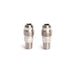 Turbosmart 1/16in NPT male AN-4 flare fitting showing metal fitting with threaded end and smooth flare connection