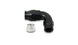 Vibrant -6AN 90 degree elbow hose end fitting for PTFE lined hose, showing the durable metal fitting with smooth bends.