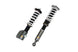 HKS HIPERMAX S CZ4A coilover suspension kit installed on a car, showcasing the adjustable shock absorbers and coil springs.