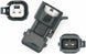DeatschWerks USCAR to Jetronic fuel injector connector clips showing detailed view of the connectors for automotive fuel systems.