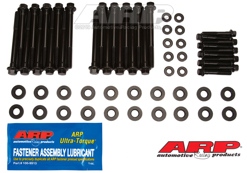 ARP SB Chevy LSA ARP2000 hex head bolt kit with head studs and bolts for engine assembly, shown in a close-up image.