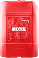 Motul Transmission Gear Competition 75W140 synthetic ester gear oil in a 20L jerry can, suitable for high-performance gear systems.