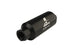 Aeromotive Marine AN-12 fuel filter with 100 micron stainless steel element, designed for marine fuel filtration systems.