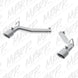 MBRP axle back muffler delete for 2010-2015 Chevrolet Camaro V8 6.2L, stainless steel T304 exhaust component