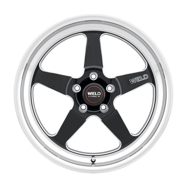 Weld S104 20x10.5 Ventura cast wheel with 5x127 bolt pattern, ET13 offset, gloss black finish, 78.1mm center bore.