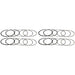 Manley Performance piston ring set with 87.5mm file fit rings, 1.2mm x 1.2mm x 2.8mm, for 7-11lbs engine compression