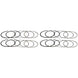 Manley Performance piston ring set with 87.5mm file fit rings, 1.2mm x 1.2mm x 2.8mm, for 7-11lbs engine compression