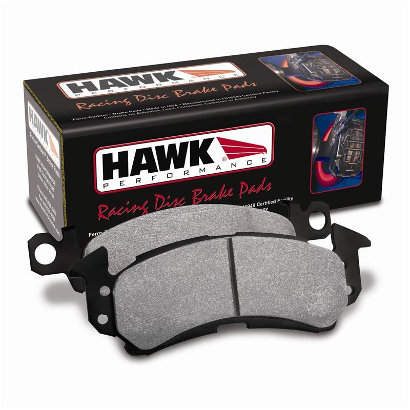 Hawk Wilwood 7112 Blue 9012 racing brake pads by Hawk Performance, showing the blue ceramic brake pad design for high-performance racing.