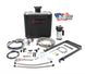Snow Performance Stage 3 Boost Cooler water injection kit with SS braided line and 4AN fittings for enhanced engine cooling and performance.