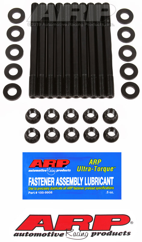 ARP 03 Ford Duratec 2.3L main stud and bolt kit with high-strength fasteners for engine assembly.