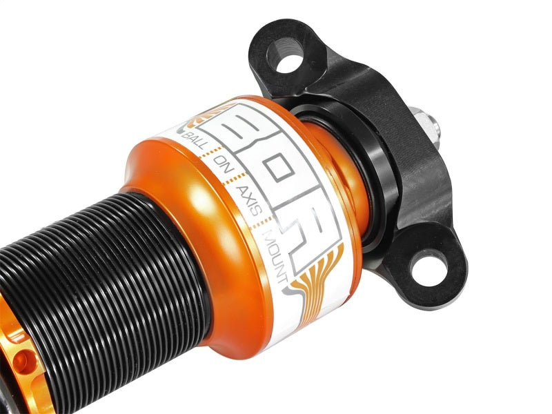 aFe Control PFADT Featherlight single adjustable street and track coilover system for Chevy Corvette 2014-2015, showing coilover components