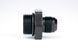 Aeromotive AN-12 O-Ring Boss to AN-10 Male Flare Reducer Fitting showing metal fittings with threaded ends and O-ring groove