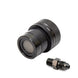 Snow Performance windshield washer reservoir bung with -4AN nipple fitting for automotive windshield washer systems.