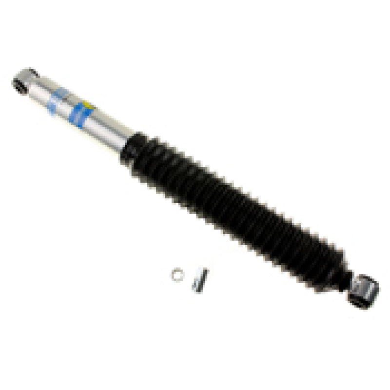 Bilstein 5125 Series KBOA lifted truck shock absorber, 216.5mm, showing the durable metal body and mounting components.