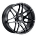 Forgestar X14 22x10 cast wheel in gloss black with 6x139.7 bolt pattern, ET30 offset, and 6.7-inch backspacing.