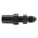Snow Performance water methanol nozzle holder with 1/8in NPT female to 4AN male low profile straight fitting