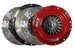 McLeod Racing RXT HD twin clutch kit with aluminum flywheel, sprung hub, 8-bolt modular assembly, suitable for high-performance vehicles.