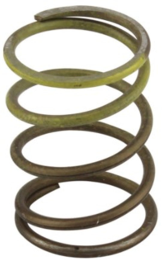 Turbosmart WG 45/50 Gen-V 5 PSI yellow wastegate spring, inner spring for turbochargers, with bright yellow color and branding details.