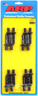 ARP SB Chevy rocker arm stud kit with 3/8 inch and 7/16 inch hardware, featuring metal studs and hardware components.