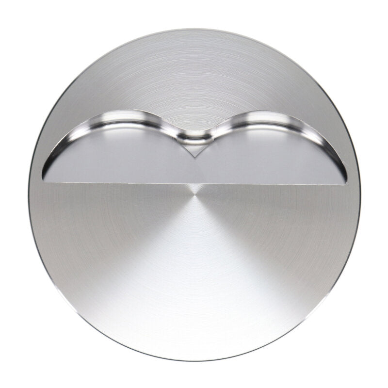 JE Pistons forged small block Chevrolet piston set with 4.030-inch bore and 1.425-inch compression height, includes eight pistons.
