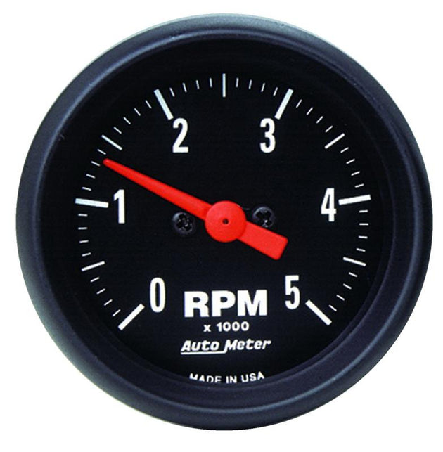 AutoMeter Z Series 52mm mechanical boost and vacuum gauge showing 20 PSI measurement in clear, easy-to-read display