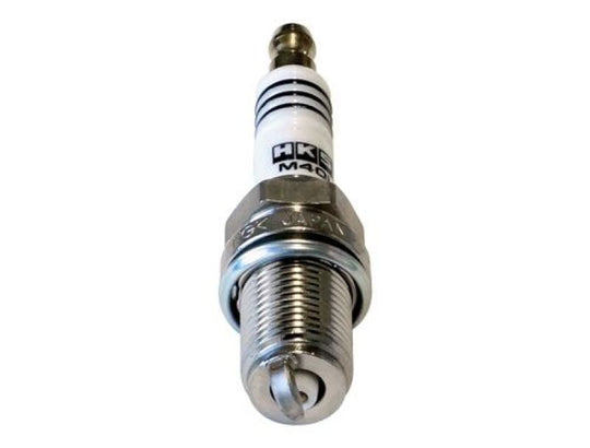 HKS SUPER FIRE RACING M40i spark plugs set of 10, high-performance automotive spark plugs for racing and street use