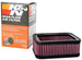 K&N Engineering rectangular drop-in air filter with 6.75-inch length, 4.5-inch width, and 2.5-inch height for improved engine airflow