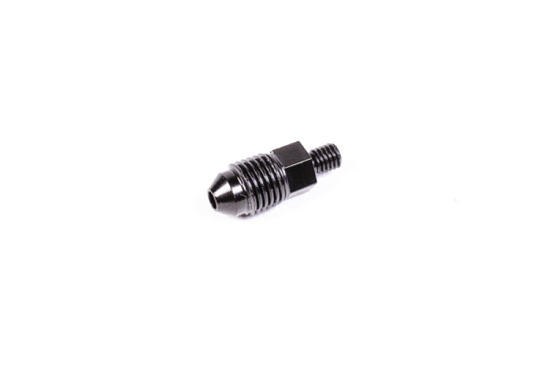 Radium Engineering universal 3AN vacuum port adapter fitting showing the metal threaded connector and smooth anodized surface.