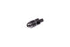 Radium Engineering universal 3AN vacuum port adapter fitting showing the metal threaded connector and smooth anodized surface.