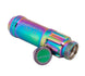 NRG 700 Series M12 x 1.25 steel lug nut set with dust cap covers, locks, and lock socket in neochrome finish, 21-piece.