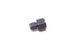 Radium Engineering 10AN female to 6AN female fitting showing metal fittings with threaded ends for automotive or racing applications.