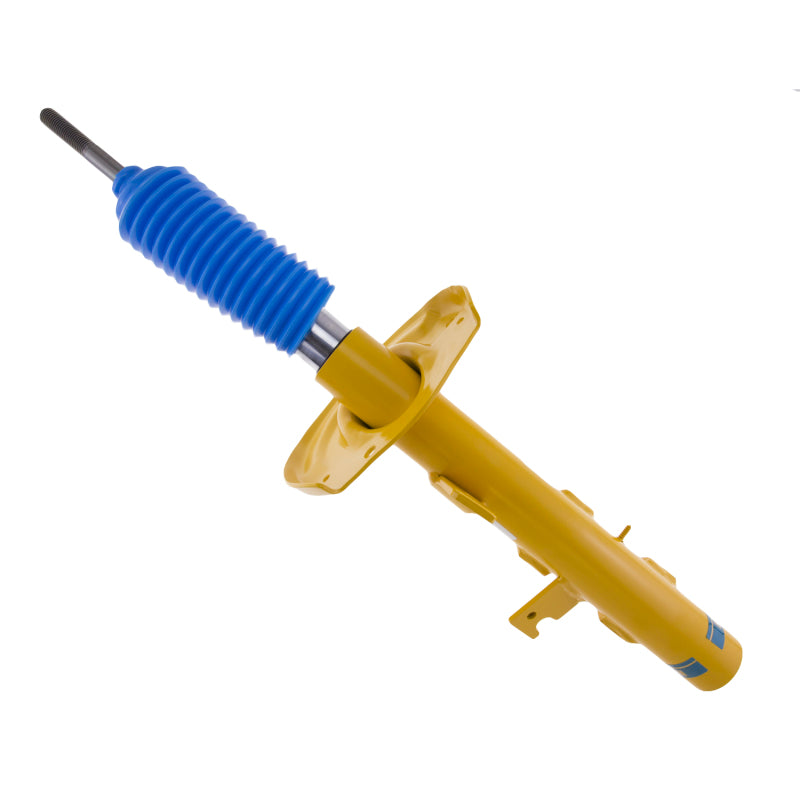 Bilstein B6 HD front left 36mm monotube shock absorber for 2012-2015 Chevrolet Camaro, showing the shock unit and mounting details.