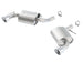 Borla axle back exhaust for 2016 Camaro 6.2L V8 S-Type rear section, showing chrome tips and exhaust pipes.