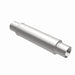 MagnaFlow Mag SS muffler with 3-inch inlet and 14x4x4 inch dimensions, featuring a sleek stainless steel design for vehicle exhaust.