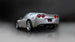 Polished CORSA Performance axle-back exhaust for 2009-2013 Chevrolet Corvette C6 6.2L V8, showing the shiny metal finish and design.