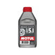 Motul 1/2L Brake Fluid DOT 5.1 container with label and cap, designed for automotive brake systems.