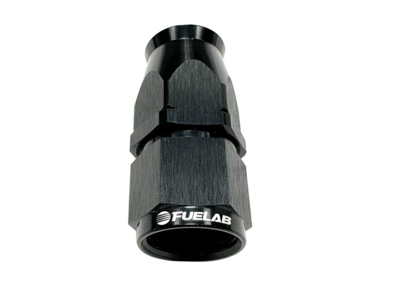 Fuelab PTFE swivel hose end fitting, straight 10AN, made for high-performance fuel line connections, durable and corrosion-resistant.