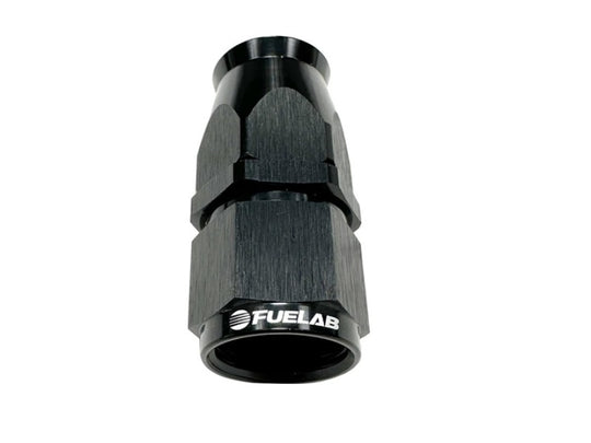 Fuelab PTFE swivel hose end fitting, straight 10AN, made for high-performance fuel line connections, durable and corrosion-resistant.