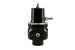Turbosmart FPR10 Pro-Lite black fuel pressure regulator showing pressure gauge and adjustable fittings.