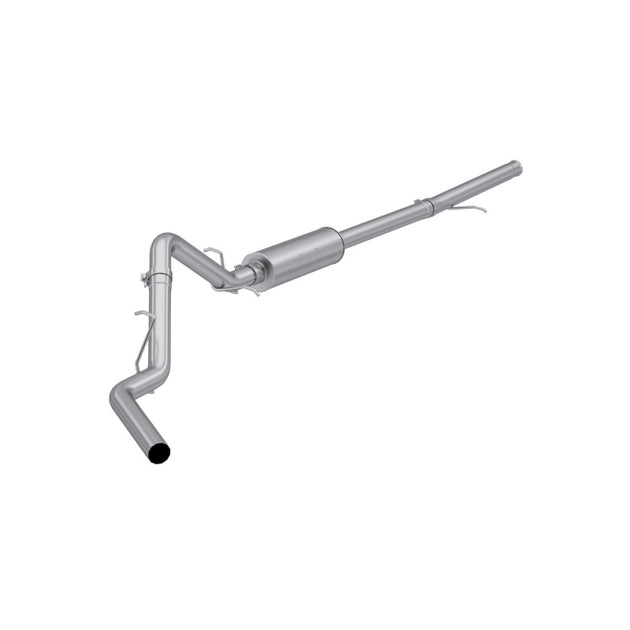 MBRP catback exhaust system for GMC Sierra 4.3L, aluminized steel, 3-inch single side exit, vehicle exhaust upgrade