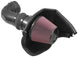 K&N Chevrolet Camaro ZL1 6.2L V8 Cold Air Intake with Performance AirCharger filter and intake tube visible.