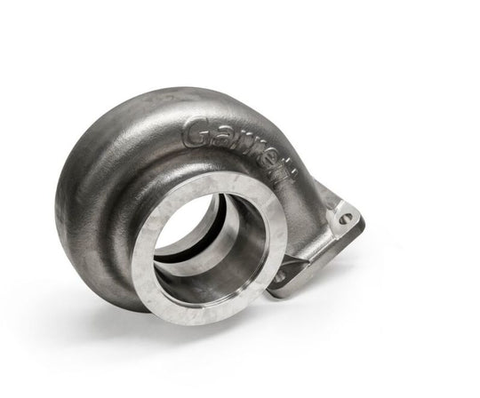 Garrett G40 turbine housing kit with T4/V-band, 1.06 A/R, standard rotation, showing the metallic turbine housing component.