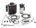 Snow Performance Stage 2 Boost Cooler water methanol injection kit with SS braided line and 4AN fittings for enhanced engine cooling.