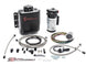 Snow Performance Stage 2 Boost Cooler water methanol injection kit with SS braided line and 4AN fittings for enhanced engine cooling.