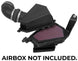 K&N Engineering cold air intake kit for 2009-2015 Cadillac CTS-V V8 6.2L F/I, showing the performance filter and intake tubing.
