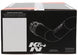 K&N Engineering cold air intake kit for Chevy Camaro V8 6.2L, featuring high-flow air filters and intake hoses.