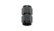 Vibrant -6AN Female Union Adapter fitting showing the metallic connector with threaded ends for secure attachment