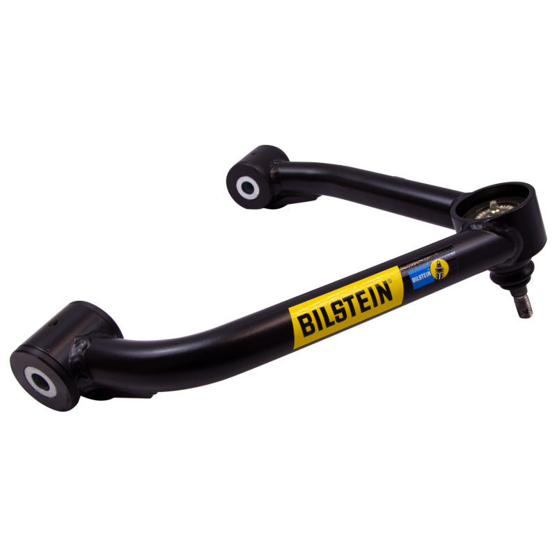 Bilstein front upper control arm kit for 2007-2016 Chevy Silverado 1500 and GMC Sierra 1500 trucks, showing control arm components.